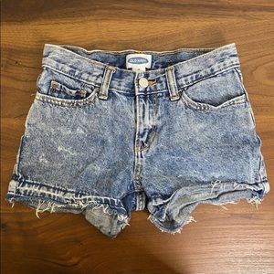 Old Navy Shorts Girls Acid Wash